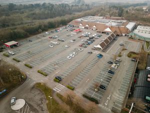 Tesco Extra at Wrekin Retail Park, Wellington, Telford.