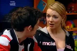 Sheridan Smith also featured in BBC Three sitcom Two Pints Of Lager And A Packet of Crisps and said he would join a reunion "in a heartbeat". | BBC/YouTube