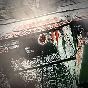 One of the hot spots detected by a drone operated by the West Midlands Police