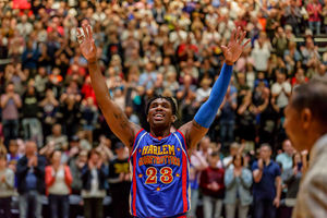 The Harlem Globetrotters in Birmingham. Credit: Chris Bowley