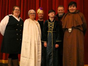 The main cast of Maid Marian