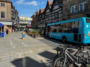 Supporting image for story: Shrewsbury town centre traffic traffic eases after urgent road repairs cause gridlock