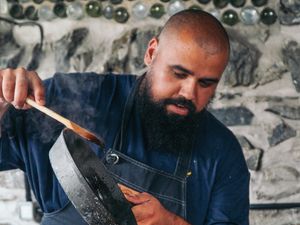 Supporting image for story: Welsh lamb gets the barbecue taste at festival