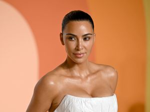 Supporting image for story: Kim Kardashian and Lewis Hamilton make surprise Super Bowl appearance