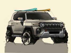 Supporting image for story: Ssangyong’s X200 concept gives glimpse of upcoming SUV