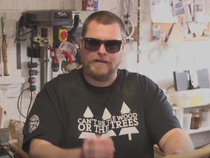 Supporting image for story: Meet the blind woodturner whose YouTube channel is wowing the world