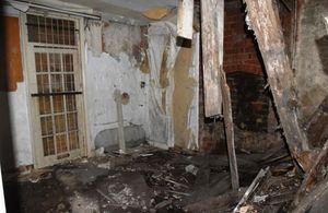 The inside of the former Curio Shop in Freer Street, Walsall