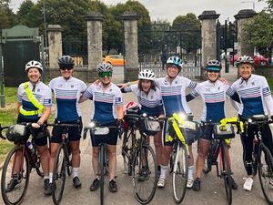 Supporting image for story: Shropshire and mid Wales ladies get on their bikes to raise mental health cash with Paris ride