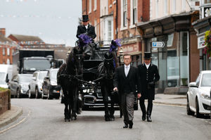 Funeral of 12 year old Neve Cotgrave Hewitt