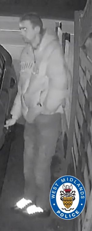 This image has been released of a man West Midlands Police said it wanted to speak to. Photo: West Midlands Police