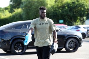 Ever the popular presence - United States striker Daryl Dike, who signed off last season in the goals after his injury hell, is back. (Photo by Adam Fradgley/West Bromwich Albion FC via Getty Images)