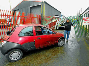 Supporting image for story: Ram-raiders strike at Hednesford car firm