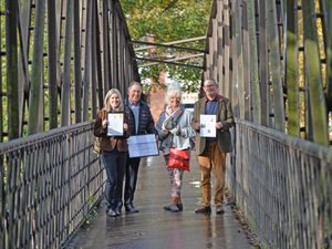 Supporting image for story: Shrewsbury group's vow to help flood victims after prize for Covid support