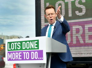 Mr Street said there was still lots more to be done as he aimed for re-election as Mayor