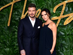 Supporting image for story: David and Victoria Beckham share pride as daughter walks with Miami star Messi