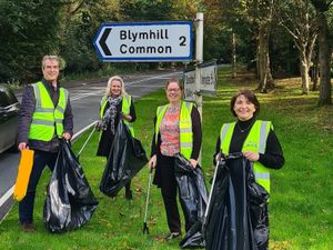 Supporting image for story: ‘Wombles’ of Blymhill Common on patrol to stop Shropshire fly-tippers