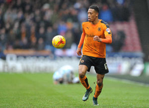 Van La Parra was one of Wolves' better performers