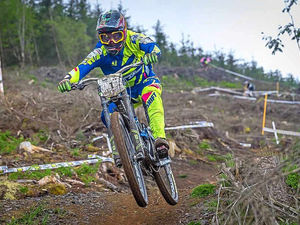 Supporting image for story: Shrewsbury mountain biker Robert Smith claims Midlands crown