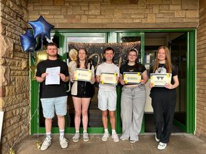 Supporting image for story: A Level success at Hagley Catholic High School