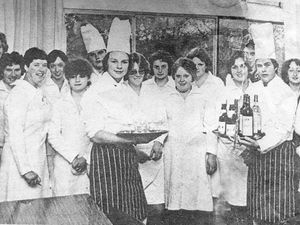 Supporting image for story: College days a feast of memories for catering students