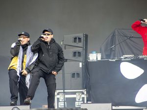 Supporting image for story: ‘They can’t stop us’: Kneecap hit back against Swinney at Glasgow gig