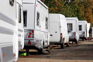 Supporting image for story: Gipsy site in village could triple in size