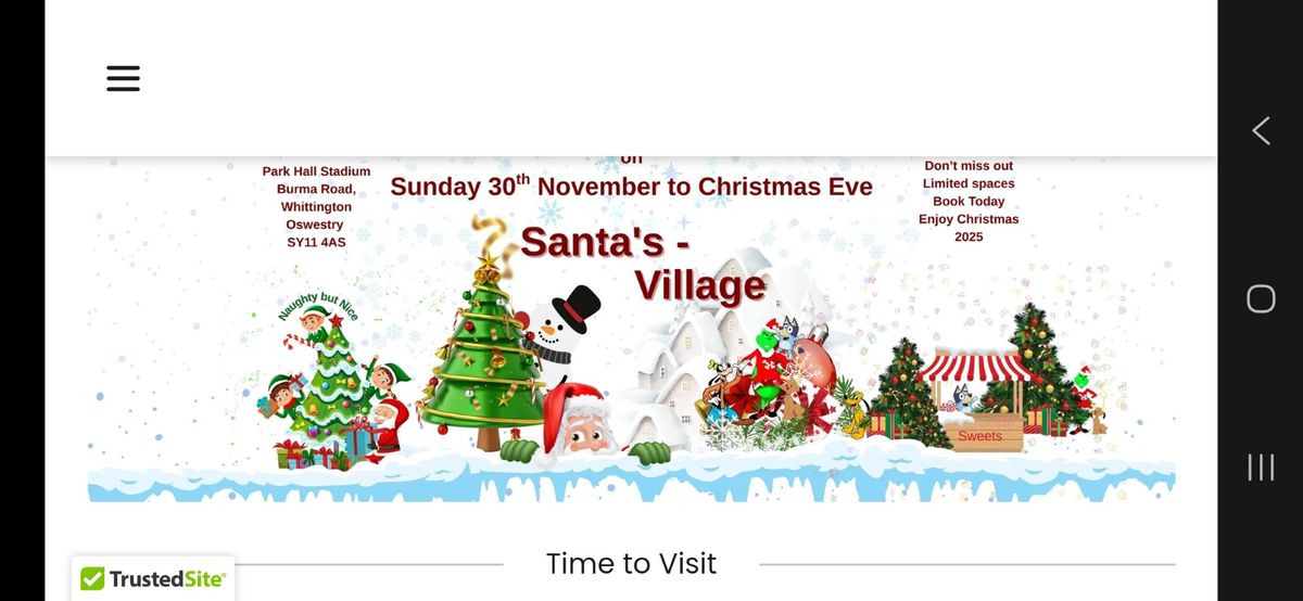 Traditional Christmas Grotto to bring festive cheer to Oswestry at football club