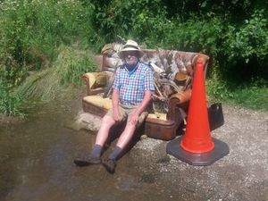 Supporting image for story: Fly-tipping won't stop heat wave joy in Ludlow 
