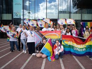 Supporting image for story: Dudley Council officially joins Birmingham Pride procession for first time