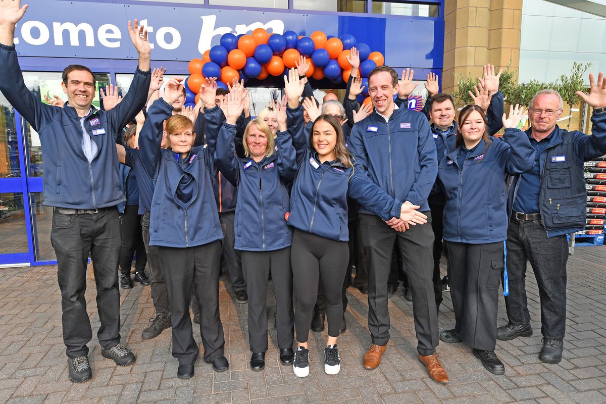 B&M gives Telford charity hundreds of pounds in vouchers after huge new store opens