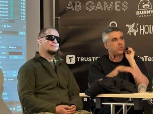 Supporting image for story: Star Wars artist fundraising for colleague who lost sight fighting in Ukraine