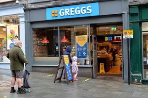 Greggs in Pride Hill, Shrewsbury
