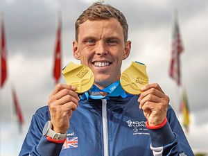 Supporting image for story: Double gold medal joy for Staffordshire's Olympic hero Joe Clarke