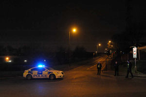 Bentley Lane over the M6 near Walsall was closed by police.