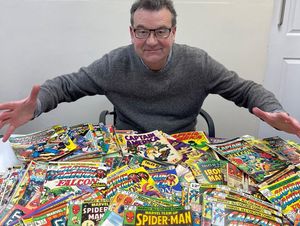 Supporting image for story: Vintage superhero comics set to go under hammer at Lichfield auction