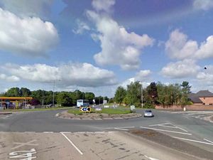 Supporting image for story: Four-way lights are installed at Telford's Shawbirch roundabout