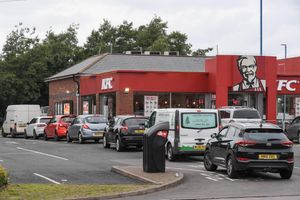 There were queues at neighbouring KFC after McDonald's closed. Photo: SnapperSK