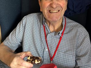 Supporting image for story: Say cheese - care home residents celebrate National Cheesecake Day