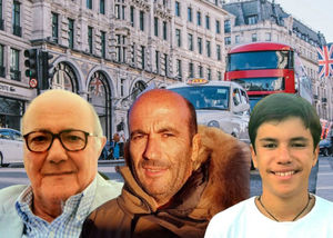 Carlos, his father and grandfather