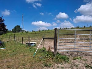 Picture of the slope from the family home to the site of the proposed battery. Taken with permission on the family\'s land. Picture: LDRS