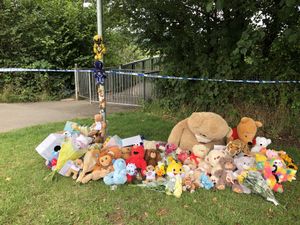 Supporting image for story: Tributes to boy, 5, found dead in river as three held on suspicion of murder