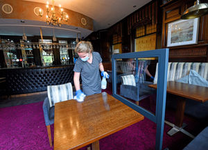 Preparations are under way as The Mount Hotel, Wolverhampton 