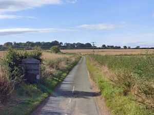 Supporting image for story: More fly-tipped rubbish found on fire on country lane in Shifnal