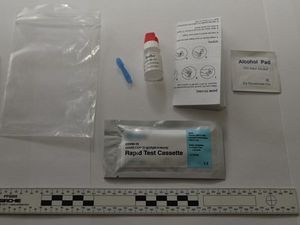 Supporting image for story: Second man arrested for allegedly selling more than 500 fake coronavirus testing kits