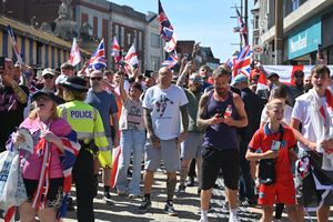 The atmosphere across Dudley was a tense and ugly one