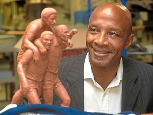 Supporting image for story: Campaign gathering pace in £38k push to finish Three Degrees statue for Cyrille