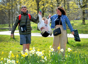 There was plenty of fun in the sun.