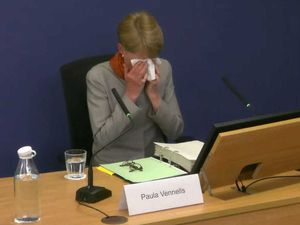 Supporting image for story: Paula Vennells breaks down in tears mid-evidence at Horizon IT inquiry