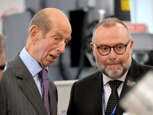 Supporting image for story: Duke of Kent officially opens new Cannock school of engineering