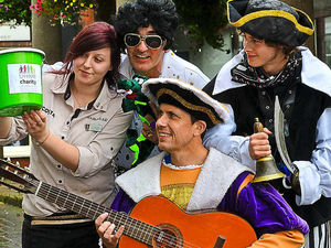 Supporting image for story: Market Drayton medieval fair in aid of asthma research